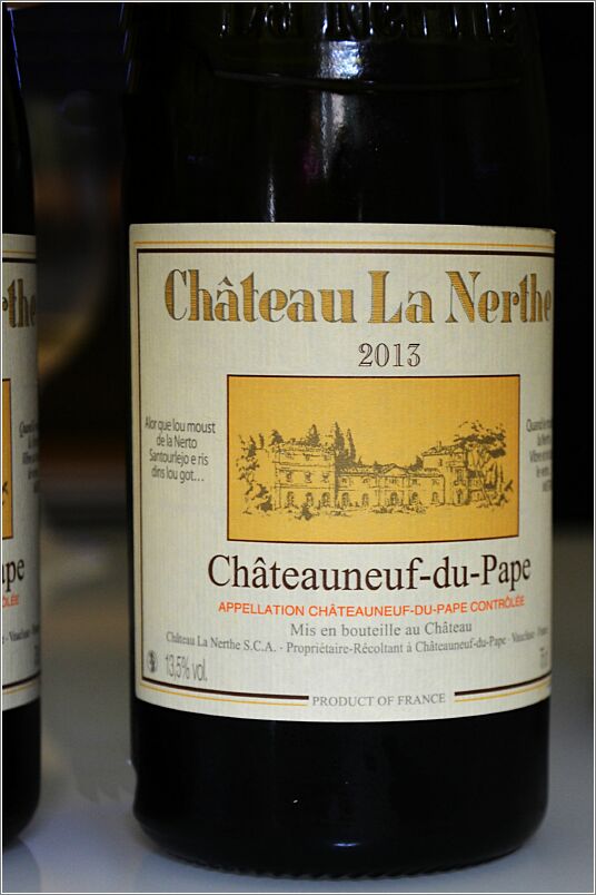 Chateau La Nerthe bottle